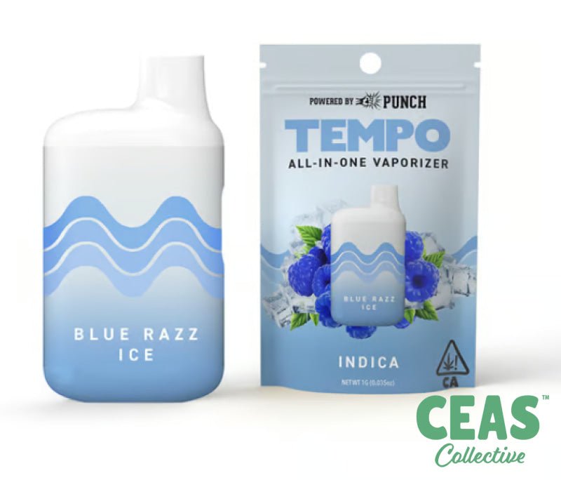 Blue Razz Ice - AIO TEMPO | PUNCH Vapes | CEAS Blue Razz Ice - AIO TEMPO | PUNCH Vapes | CEAS