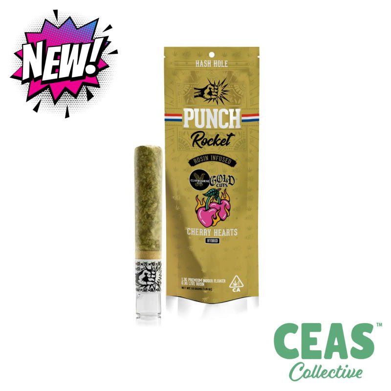 rocket punc 🍒🚀 Cherry Hearts x Gen Z 1.6G Premium Rocket Pre Roll | Hybrid