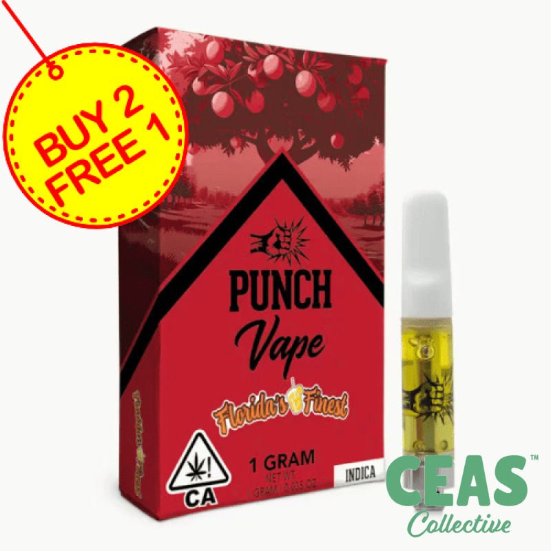 Florida's Finest 1G Distillate Vape PUNCH | Indica | CEAS Florida's Finest 1G Distillate Vape PUNCH | Indica | CEAS