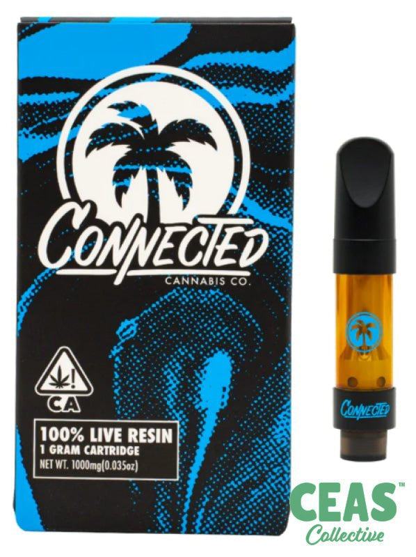 St Lucia OG Live Resin Cartridge 1g - Connected CEAS St Lucia OG Live Resin Cartridge 1g - Connected CEAS