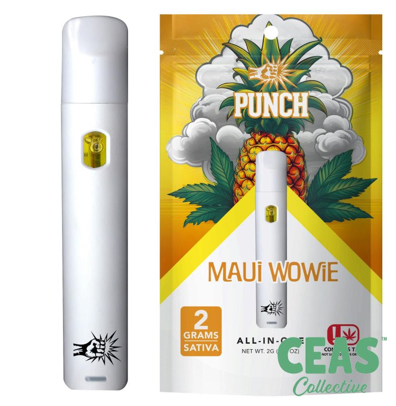 Distillat Maui Wowie AIO 2 g par PUNCH (plus de 90 % de THC) | Vape Sativa CEAS Distillat Maui Wowie AIO 2 g par PUNCH (plus de 90 % de THC) | Vape Sativa CEAS
