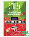 Sour Strawberry - 100mg Gummies - STIIIZY