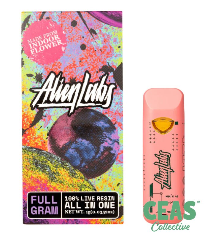 alien disposable vape ZedBand 1G Live Resin Disposable – Alien Labs