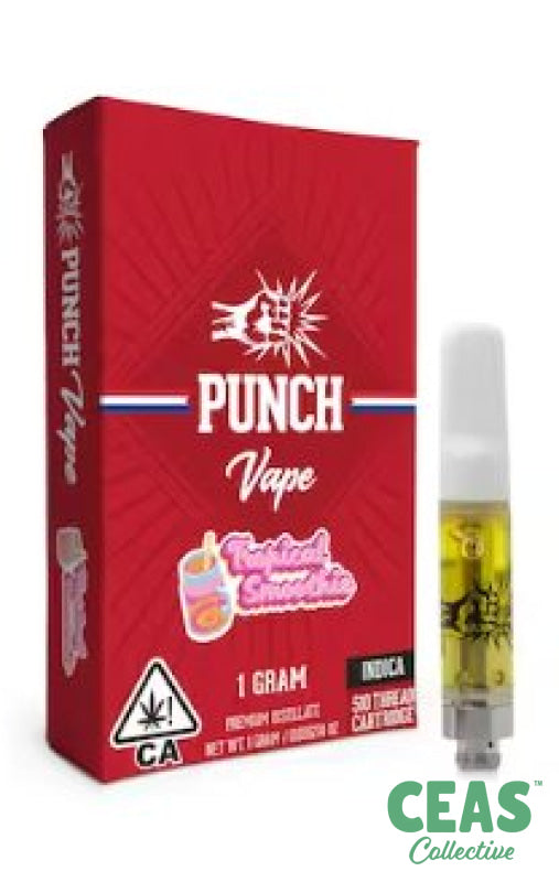 Tropical Smoothie Vape Indica Distillate 1G | PUNCH | CEAS Tropical Smoothie Vape Indica Distillate 1G | PUNCH | CEAS