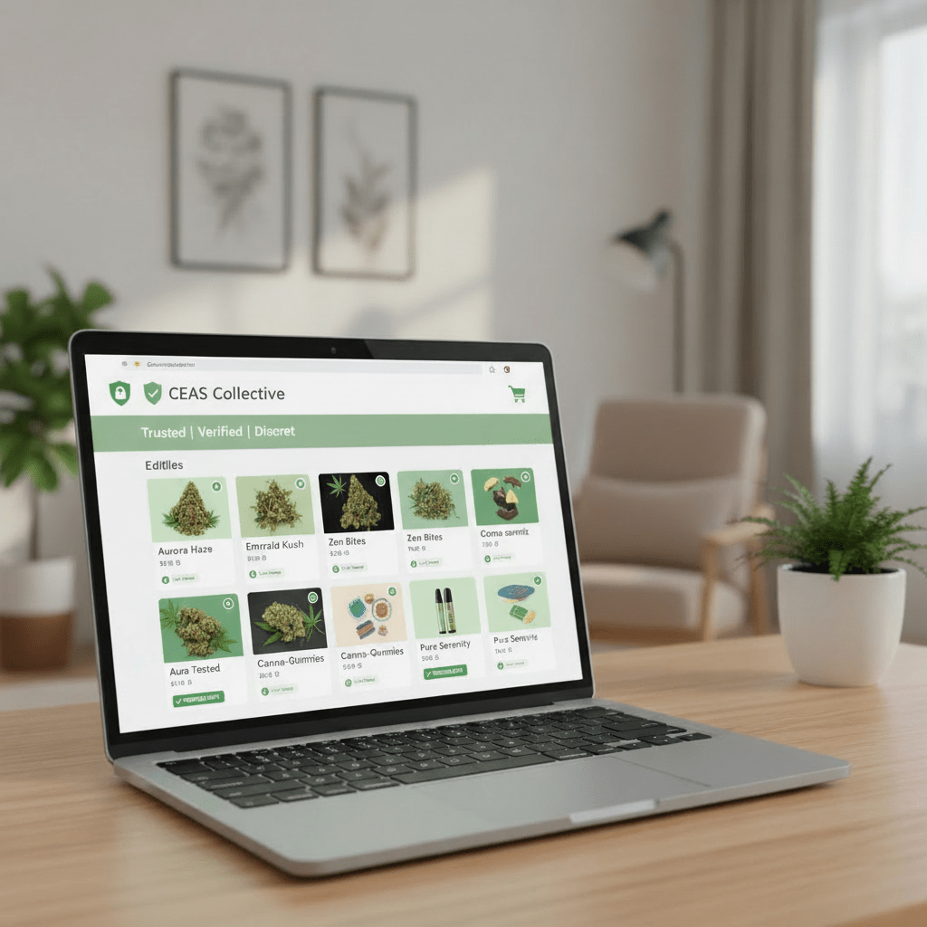 Safe online cannabis shopping