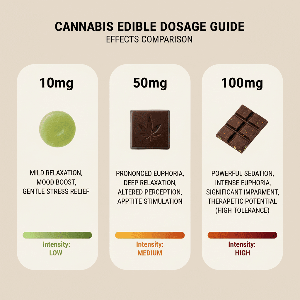 100mg Edible Strength: What It Is, Who It's For, and How to Use It Safely