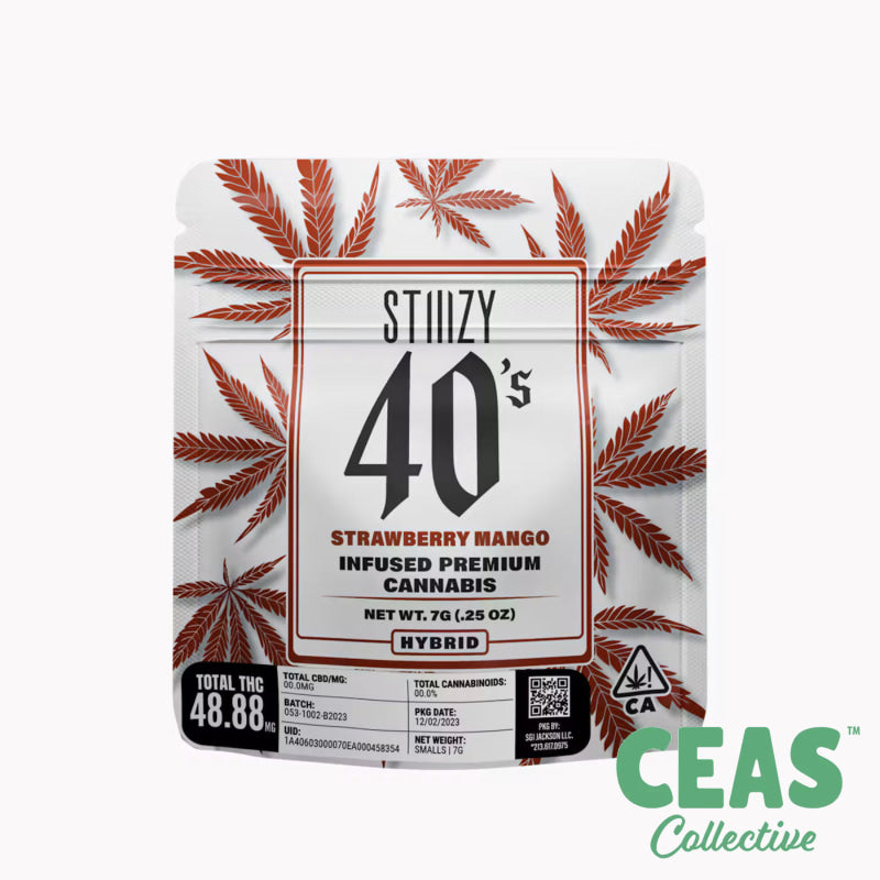 Strawberry Mango - 40’s Mylar 7g - STIIIZY