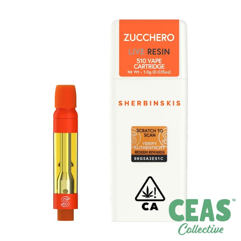 Zucchero 510 Live Resin Cart 1g Sherbinskis