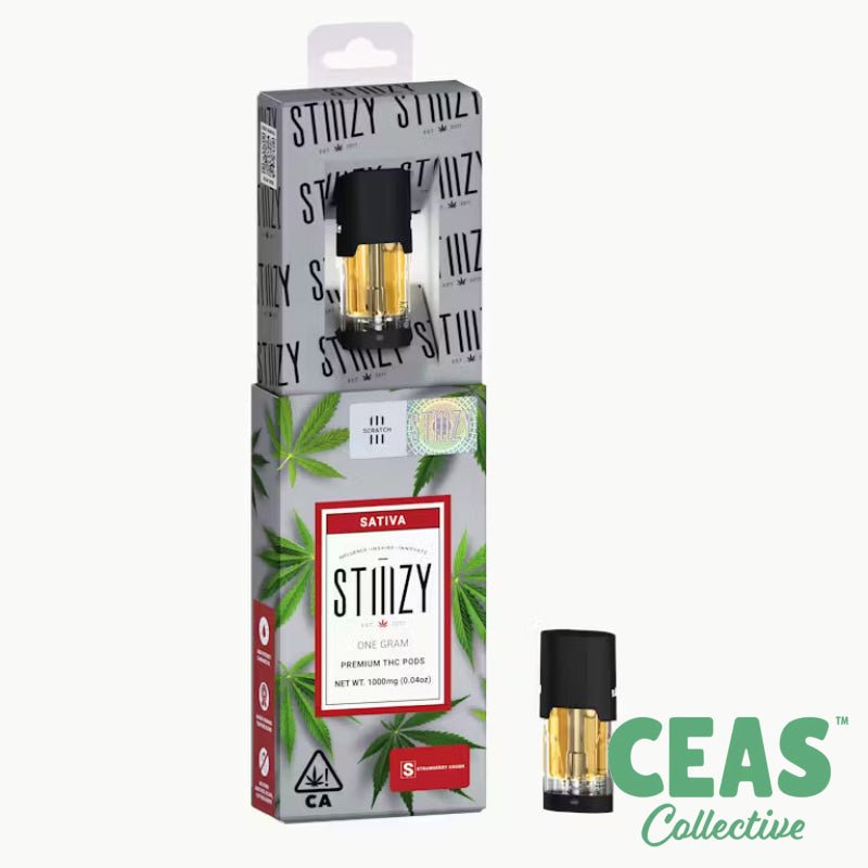 Strawberry Cough - 1G Vape Pod - STIIIZY