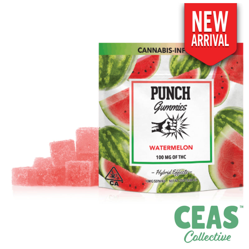 Watermelon 100Mg - Punch Gummies