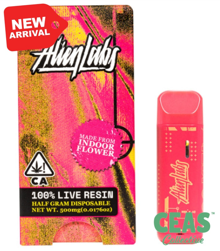 Zkittlez - Live Resin Disposable Cartridge 1G Aio- Alien Labs