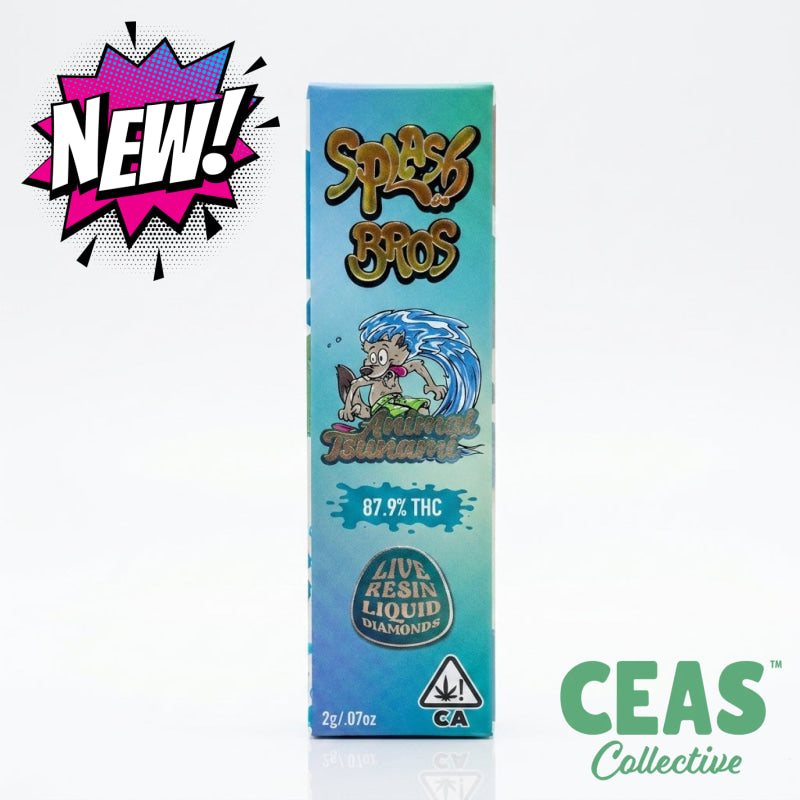 Animal Tsunami - 1g Live Resin LQD Disposables - Splash Bros