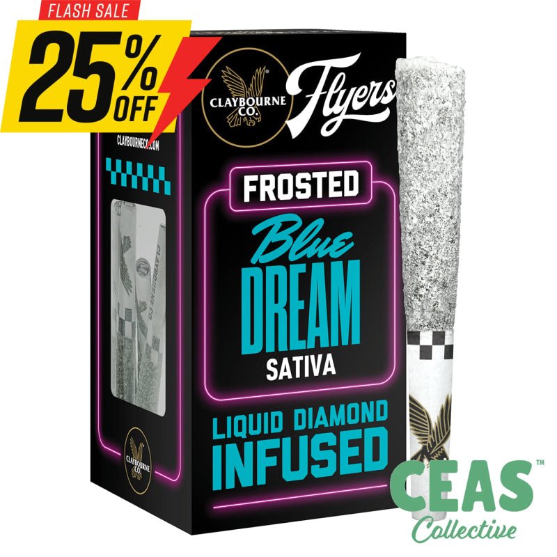 Blue Dream - (5pk) Flyers Frosted Infused - Claybourne Co.