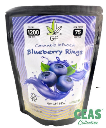 Blueberry Rings - 1200Mg