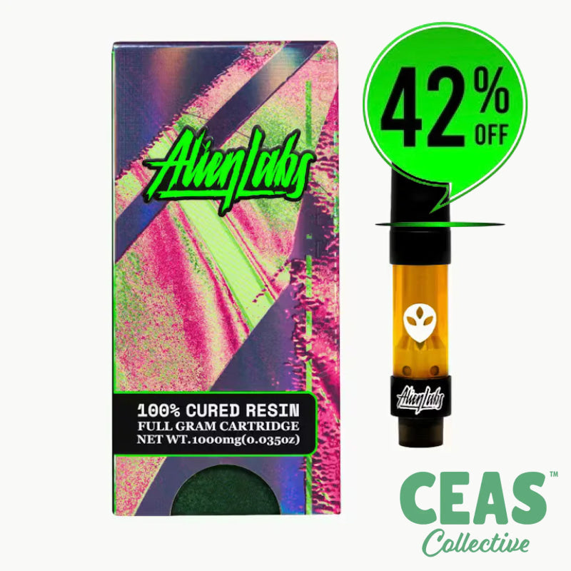 Brain Freeze -  510 Cured Resin Cart 1g - Alien Labs