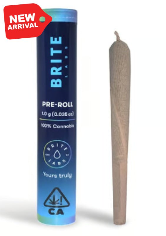 Lemon Drip - 1g Pre Roll - Brite Labs