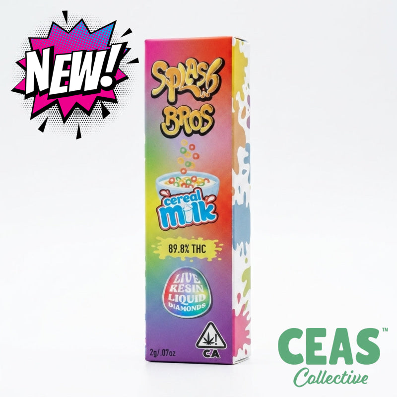Cereal Milk - 1g Live Resin LQD Disposables - Splash Bros