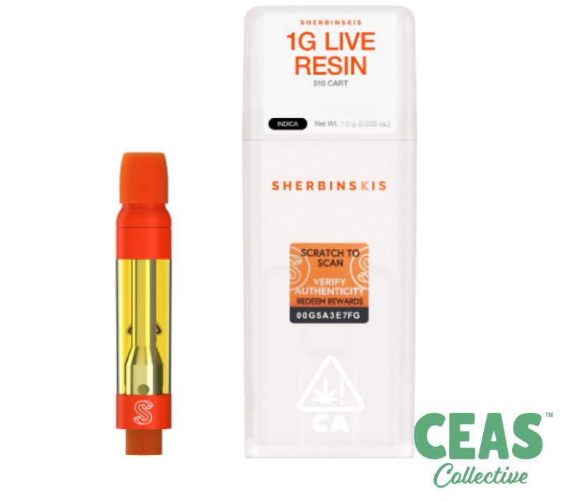 Cherry Gello - 510 Live Resin Cart 1g - Sherbinskis