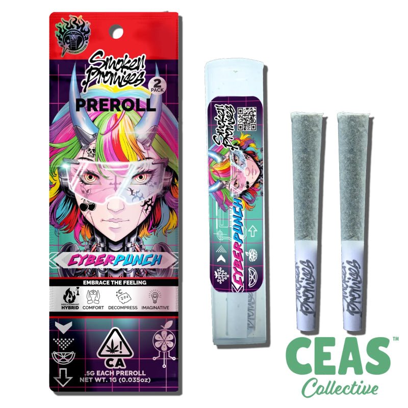 Cyber Punch 2x (.5g) Pre-Rolls - Smoken Promises
