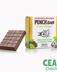 Dark Chocolate Mint (Cookie Delight) 100mg - PUNCH BAR