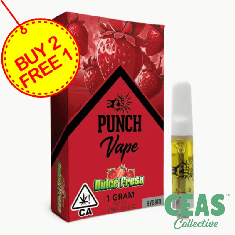 Dulce Fresa - Distillate Vape 1G - PUNCH