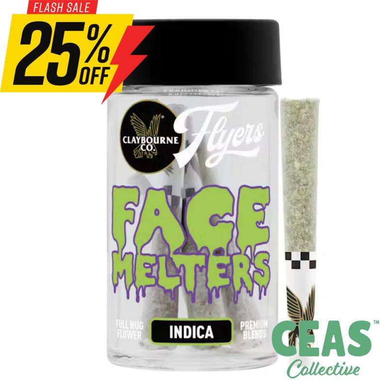 Face Melters - (7pk) Flyers Full Flower - Claybourne Co.