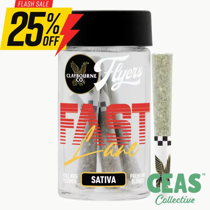 Fast Lane - (7pk) Flyers Full Flower - Claybourne Co.