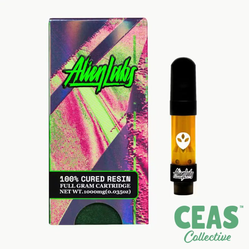 Galactic Grapes - 510 Cured Resin Cart 1g - Alien Labs