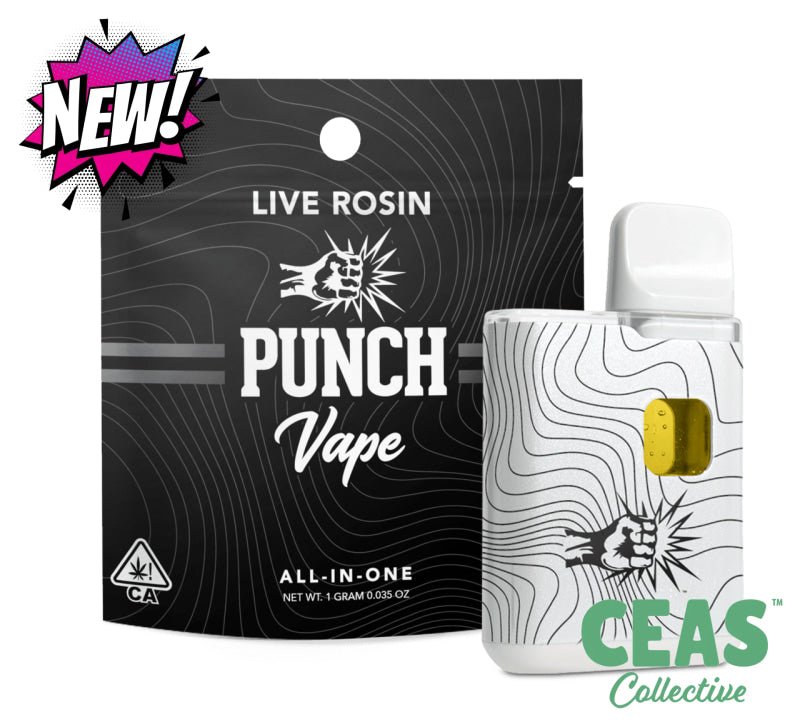 Garlic Cookies - AIO Live Rosin Vape 1g - PUNCH