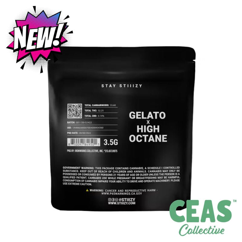 Gelato x High Octane - BLACK 3.5g - STIIIZY
