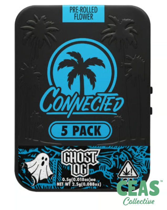 Ghost OG - 5 Pack Pre rolls 2.5g - Connected