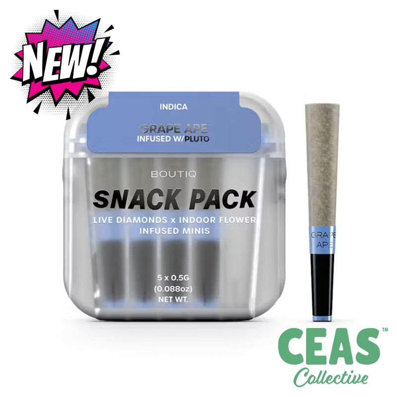 Grape Ape x Pluto - Infused Mini Preroll (5pk) 2.5g  - BOUTIQ
