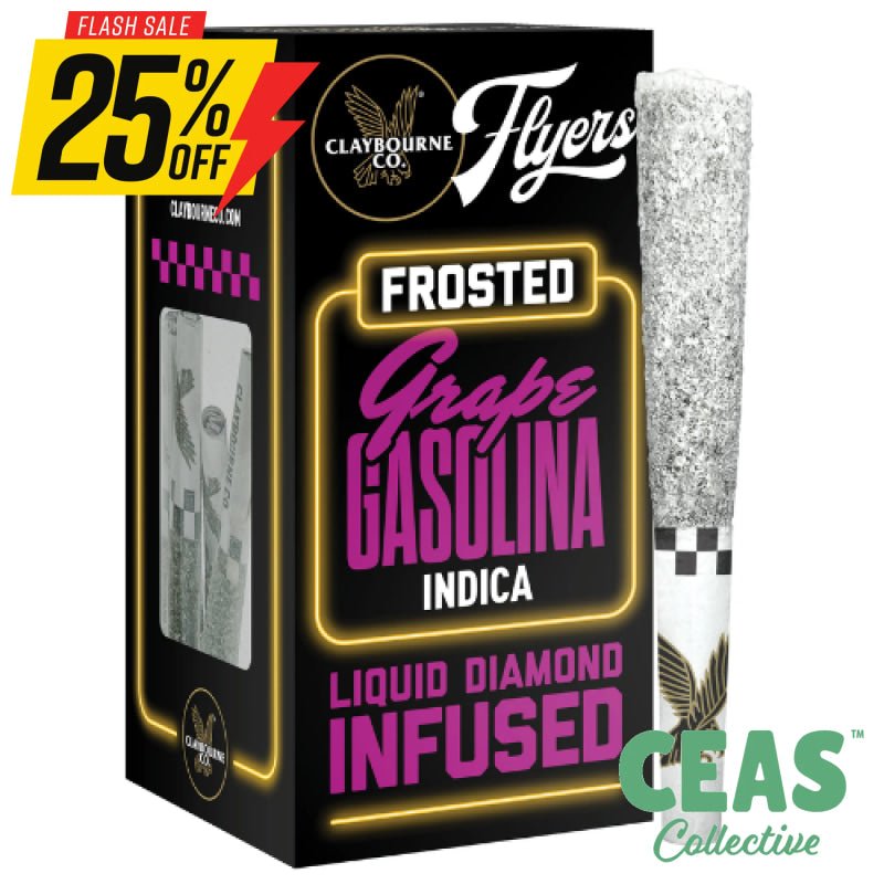 Grape Gasolina - (5pk) Flyers Frosted Infused - Claybourne Co.