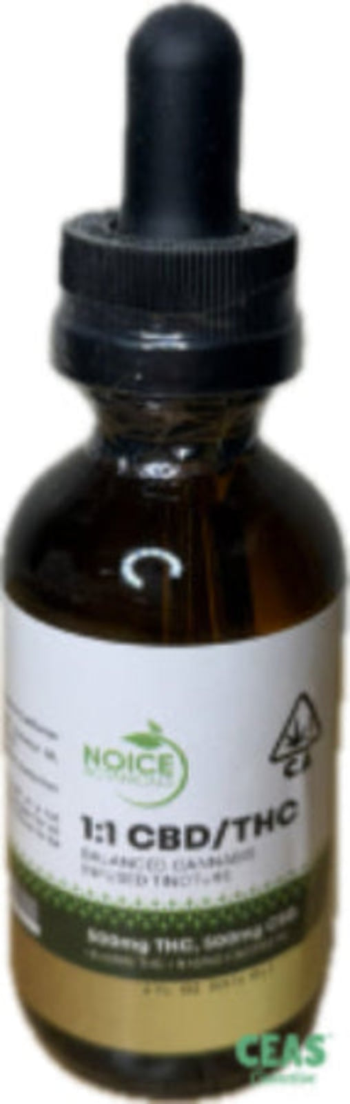 1:1 CBD/THC - Tincture 1000mg