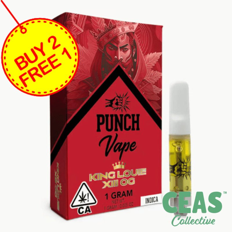 King Louie XIII OG - Distillate Vape 1G - PUNCH