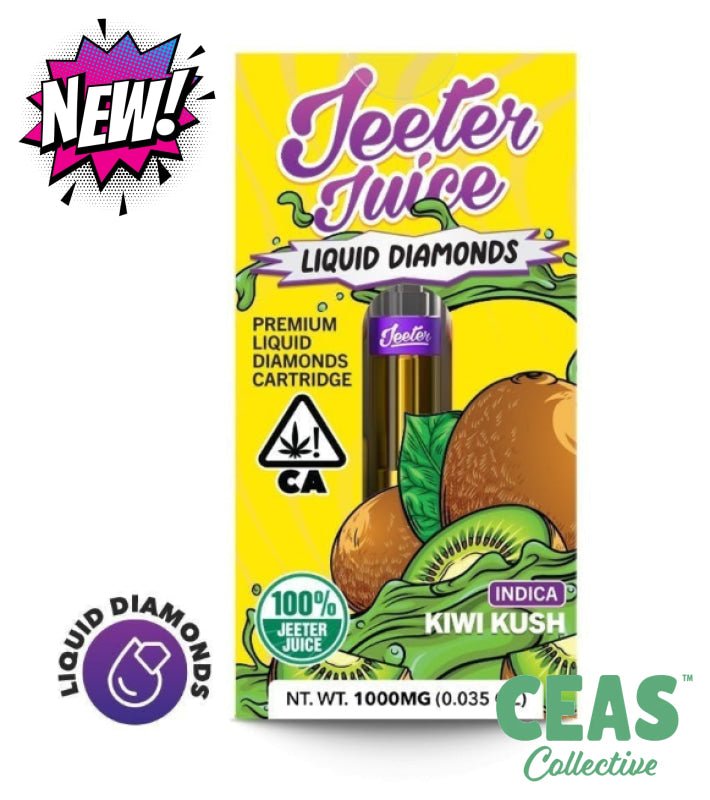 Kiwi Kush - 1G LQD Vape Cart - JEETER