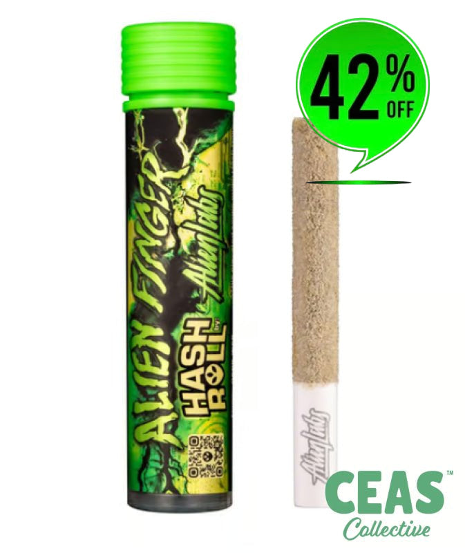 Kryptidz x Planet Red x Atomic Apple - Infused Pre Roll 1G - Alien Labs