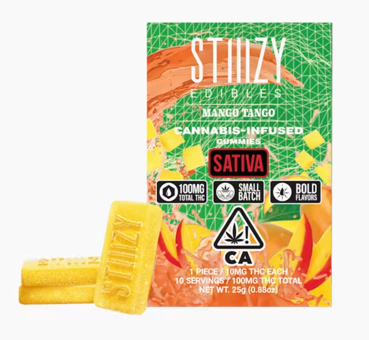 Mango Tango - 100mg Gummies - STIIIZY