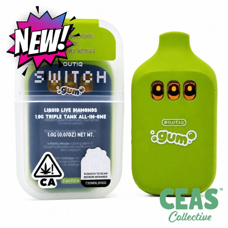 Maui Wowie x OZK x Mango Kush - 1g Triple AIO - BOUTIQ SWITCH
