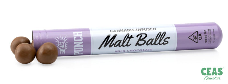 Milk Chocolate Malt Balls - 100mg - PUNCH