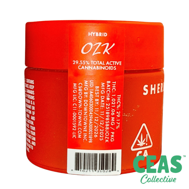 OZK - 3.5g Exotic Flower - Sherbinskis + Boutiq