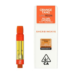 Orange Tang - 510 Live Resin Cart 1g - Sherbinskis