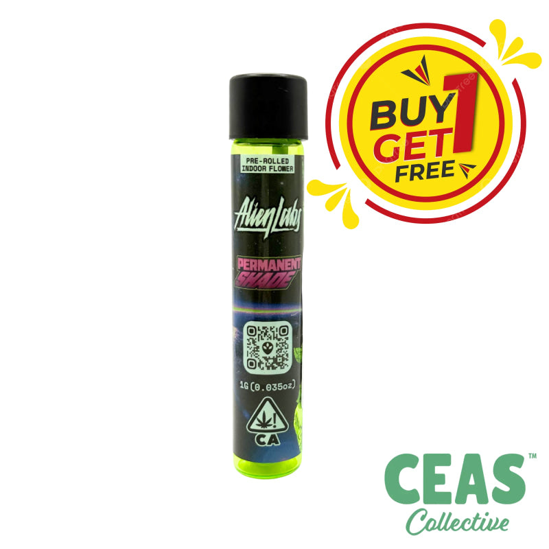 Permanent Shade - 1g Pre Roll - Alien Labs