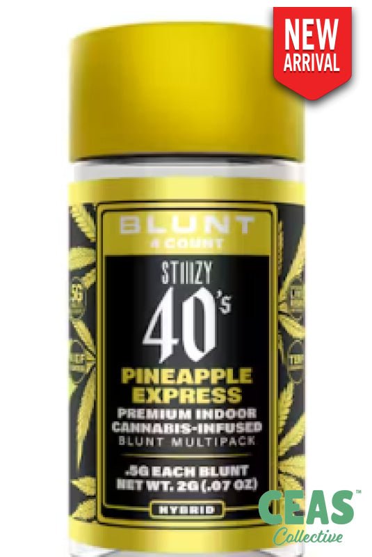 Pineapple Express Mini (5Pk) Infused Multipack Blunts - Stiiizy 40’S