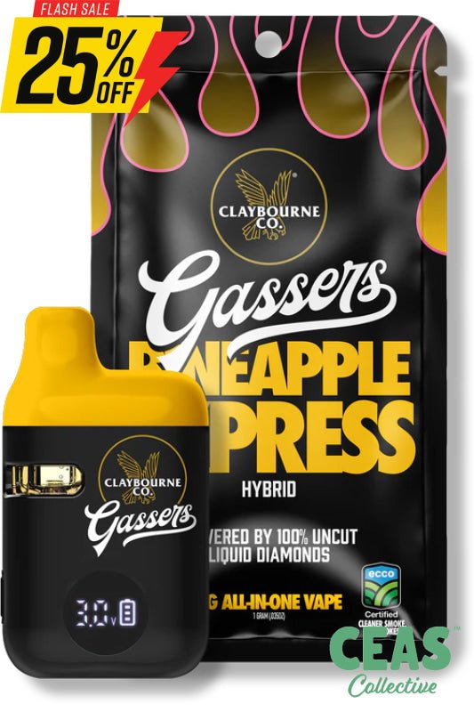 Pineapple Express - AIO Gassers Vape 1g - Claybourne & Co.