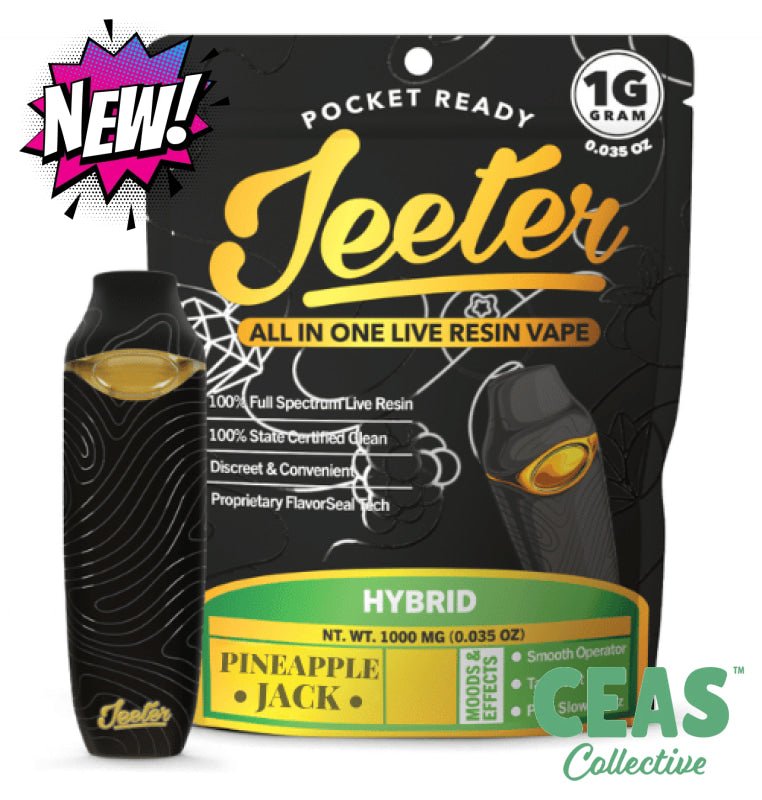 Pineapple Jack - 1G AIO Live Resin Vape - JEETER