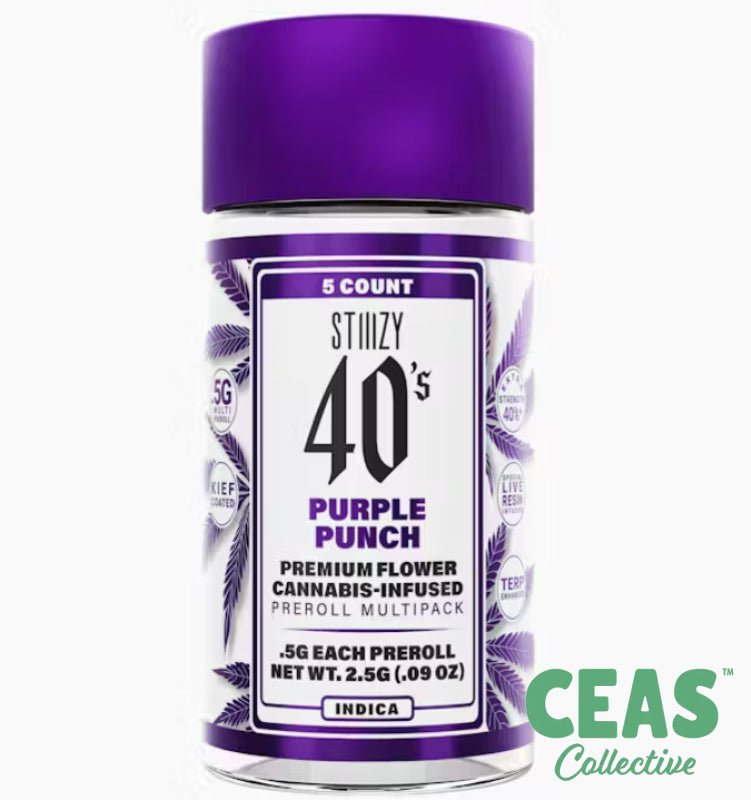 Purple Punch - (5pk) Joint 40'S Multipack - STIIIZY