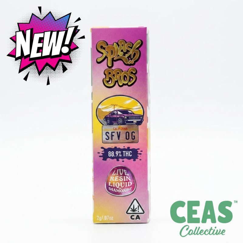 SFV OG - 1g Live Resin LQD Disposables - Splash Bros