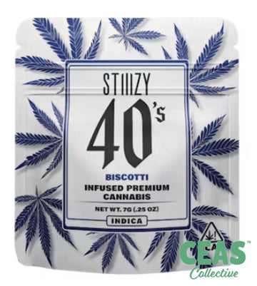 STIIIZY Mylar - 40's Biscotti - 7g | CEAS