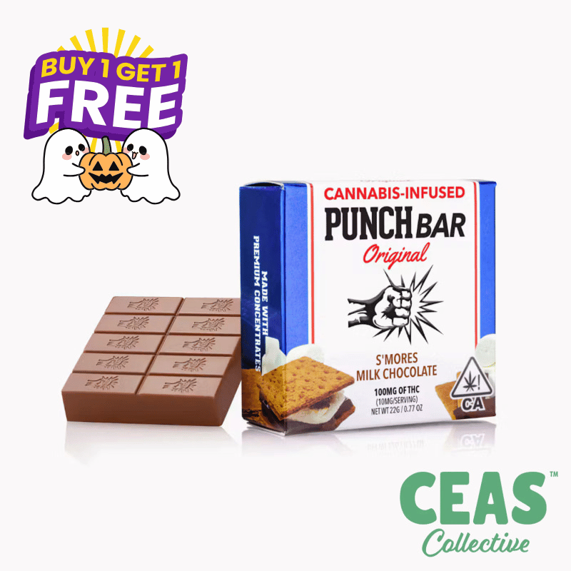 S'mores Milk Chocolate 100mg - PUNCH BAR